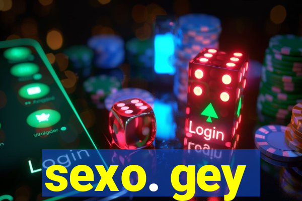 sexo. gey