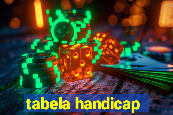 tabela handicap