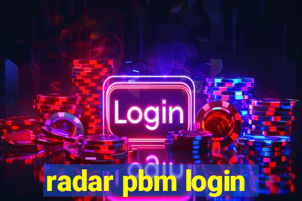 radar pbm login