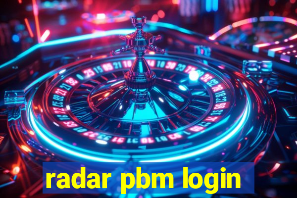 radar pbm login