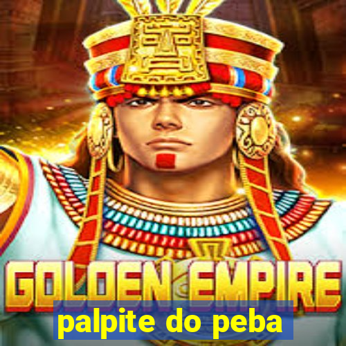 palpite do peba