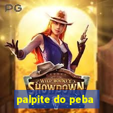 palpite do peba