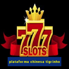 plataforma chinesa tigrinho