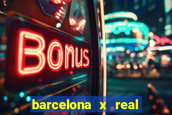 barcelona x real madrid ao vivo futemax