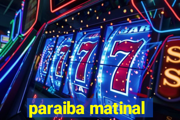 paraiba matinal