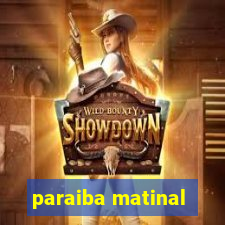 paraiba matinal