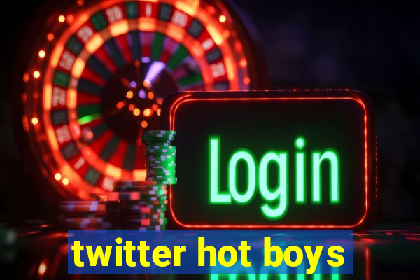 twitter hot boys