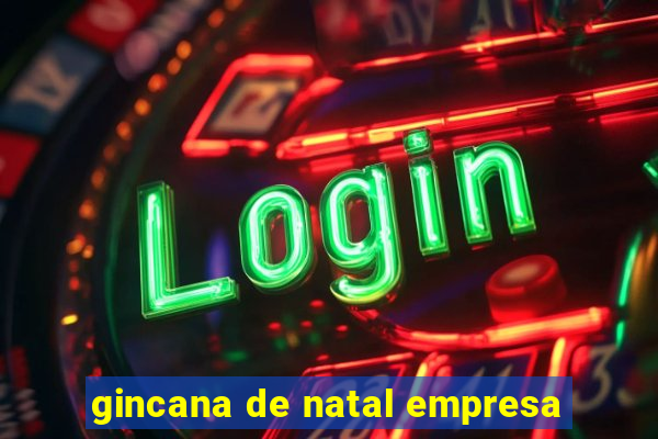 gincana de natal empresa