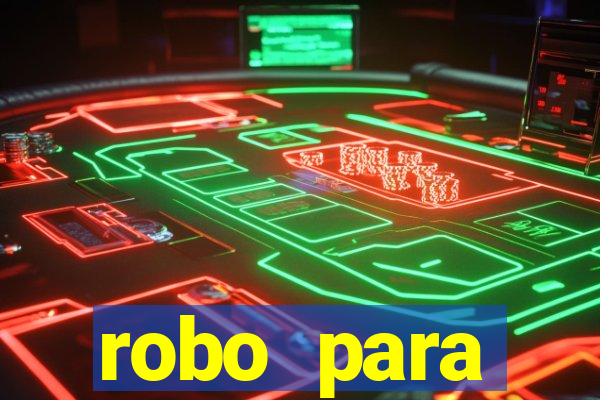 robo para plataforma de jogos