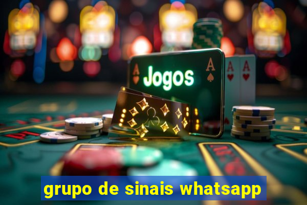 grupo de sinais whatsapp