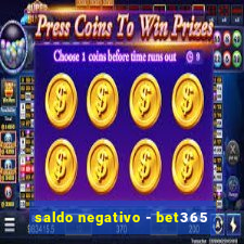 saldo negativo - bet365