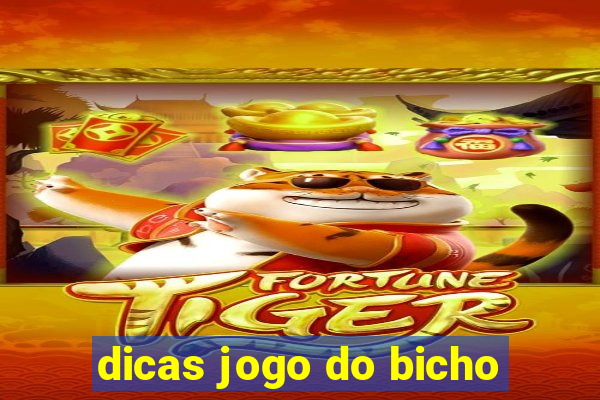 dicas jogo do bicho