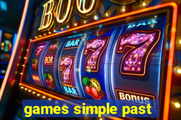 games simple past