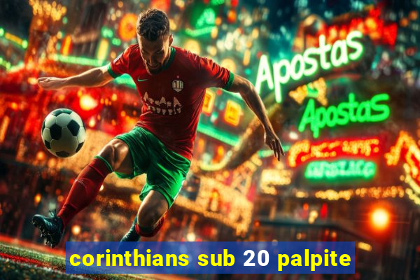 corinthians sub 20 palpite