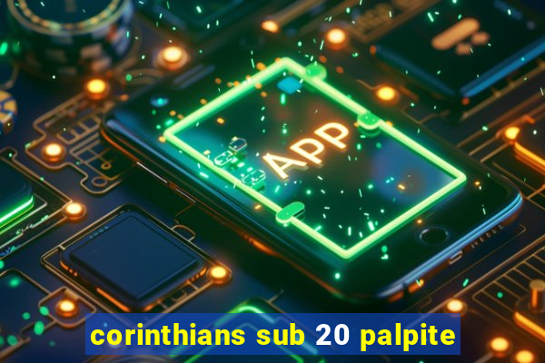 corinthians sub 20 palpite