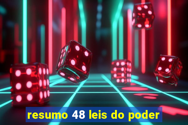 resumo 48 leis do poder