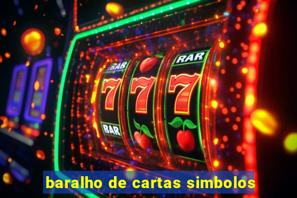 baralho de cartas simbolos