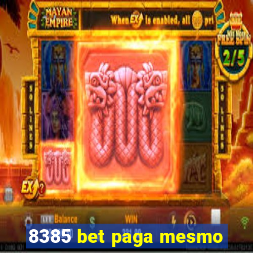 8385 bet paga mesmo