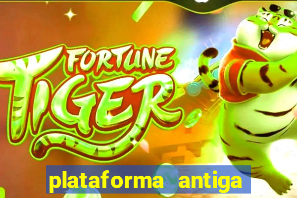 plataforma antiga de jogos