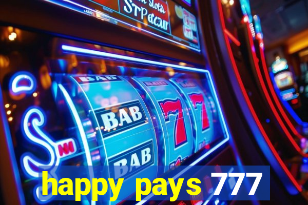 happy pays 777