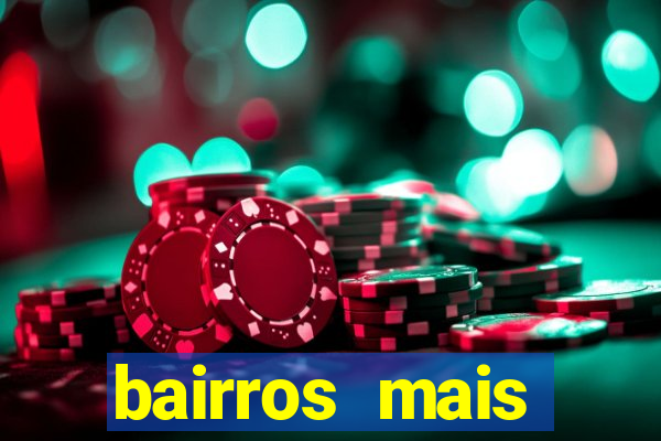 bairros mais perigosos de bh