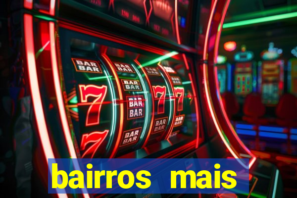 bairros mais perigosos de bh