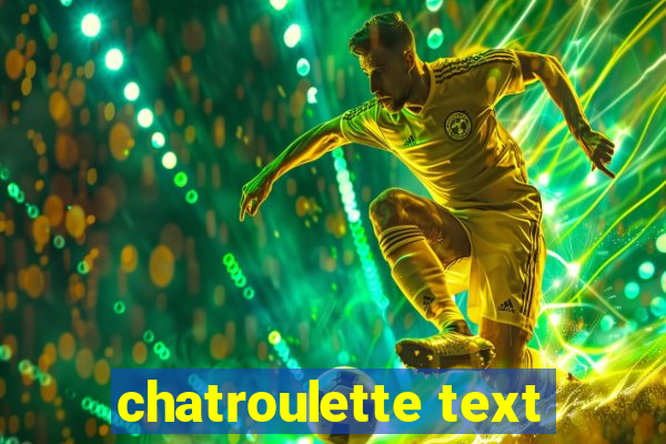 chatroulette text