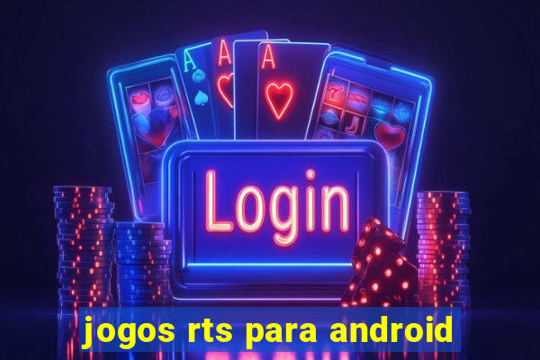 jogos rts para android