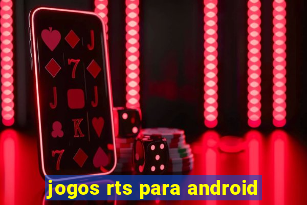 jogos rts para android