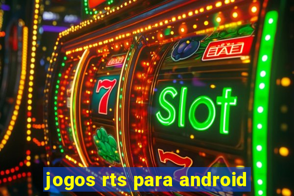 jogos rts para android