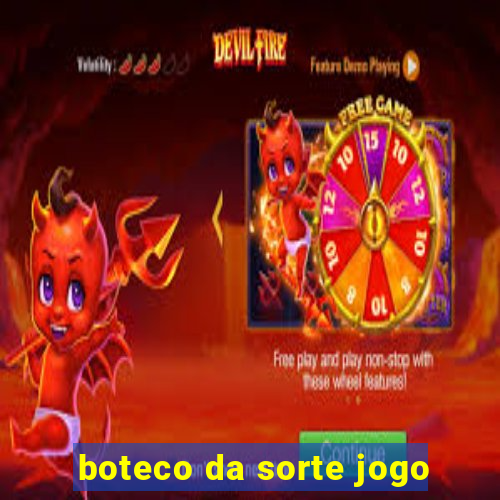 boteco da sorte jogo