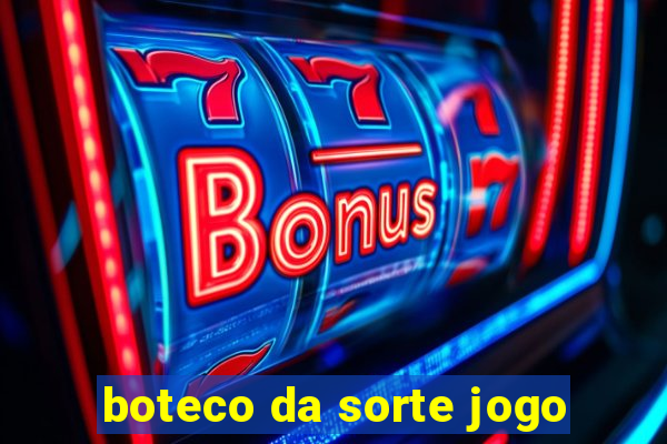 boteco da sorte jogo