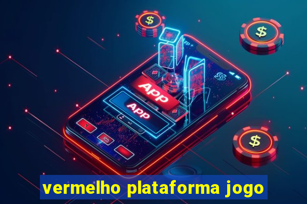 vermelho plataforma jogo