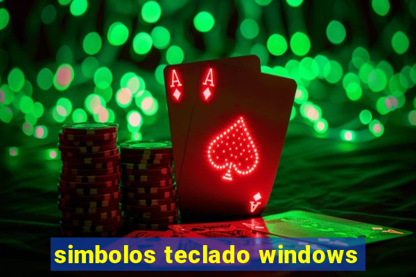 simbolos teclado windows