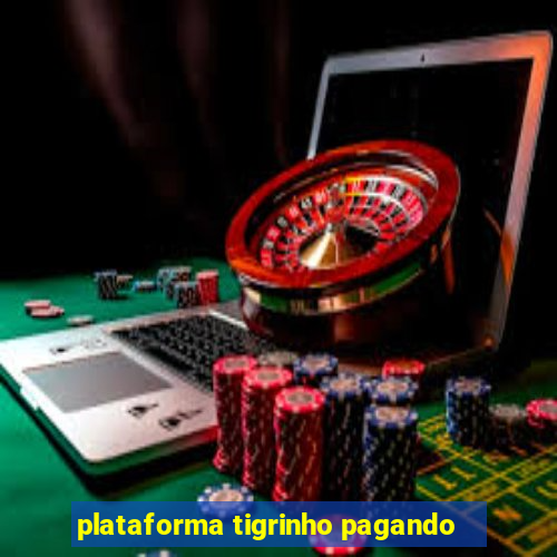 plataforma tigrinho pagando