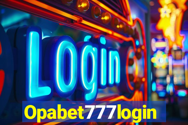 Opabet777login