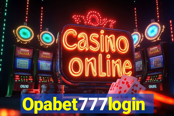 Opabet777login