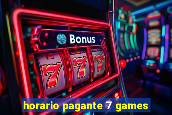 horario pagante 7 games