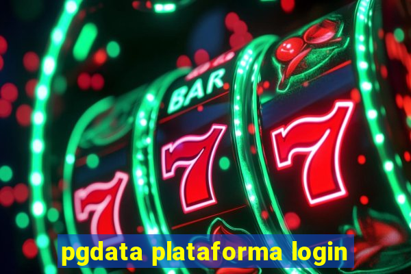 pgdata plataforma login