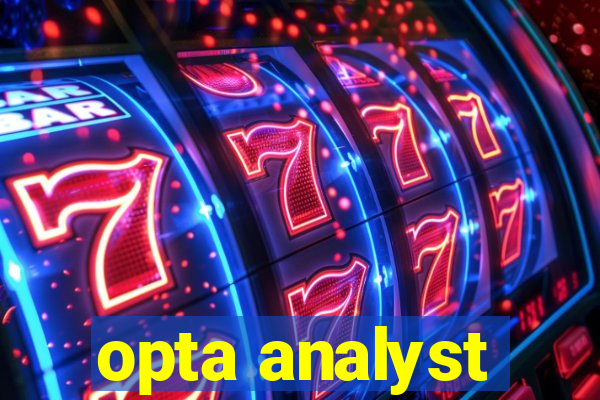 opta analyst