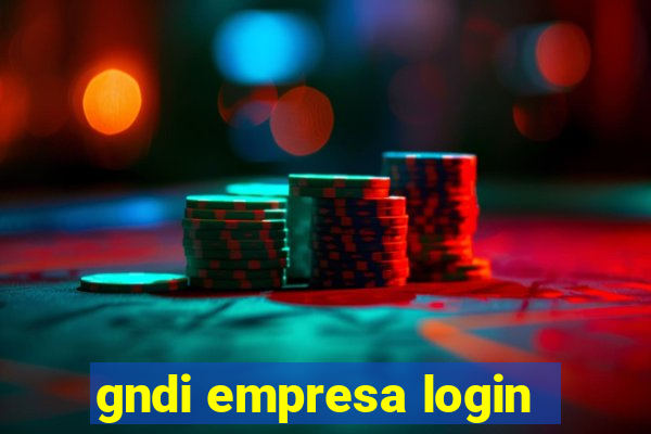 gndi empresa login