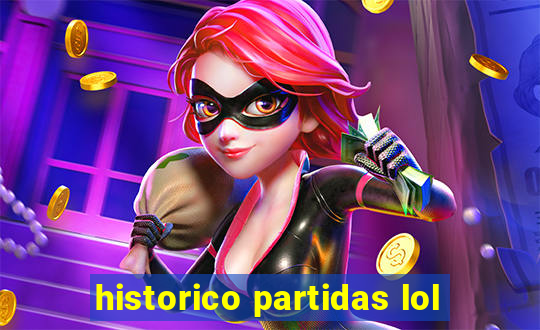 historico partidas lol