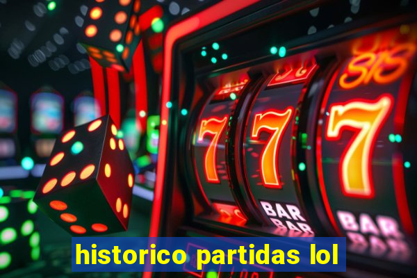 historico partidas lol