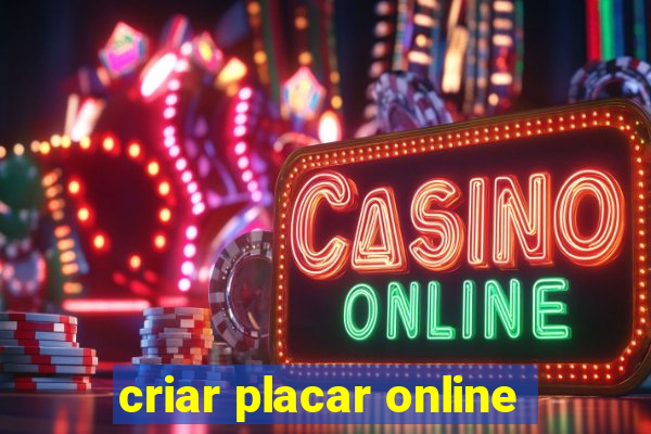 criar placar online