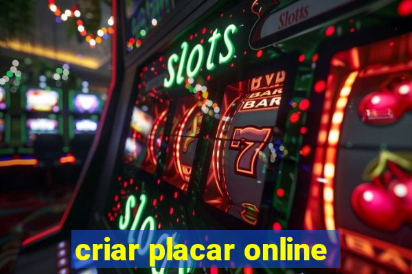 criar placar online