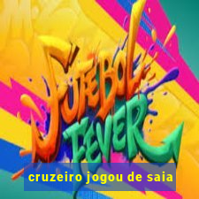 cruzeiro jogou de saia