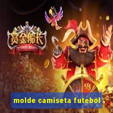 molde camiseta futebol