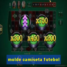 molde camiseta futebol