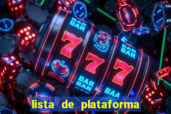 lista de plataforma de jogos