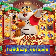 handicap europeu empate - 1